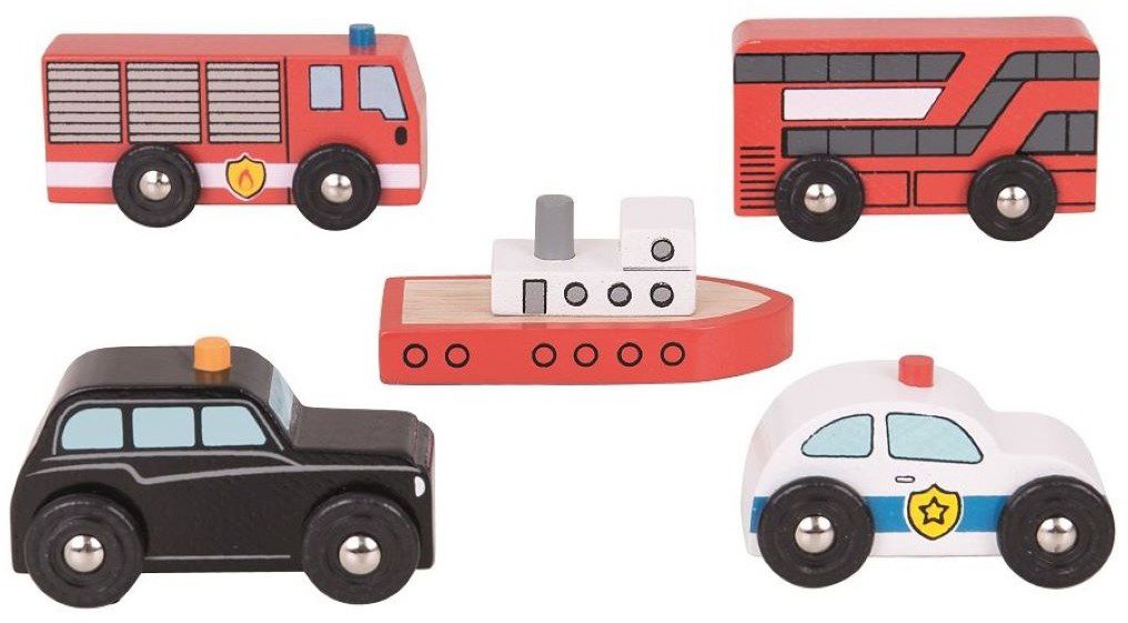 Bigjigs Rail Stadtfahrzeuge