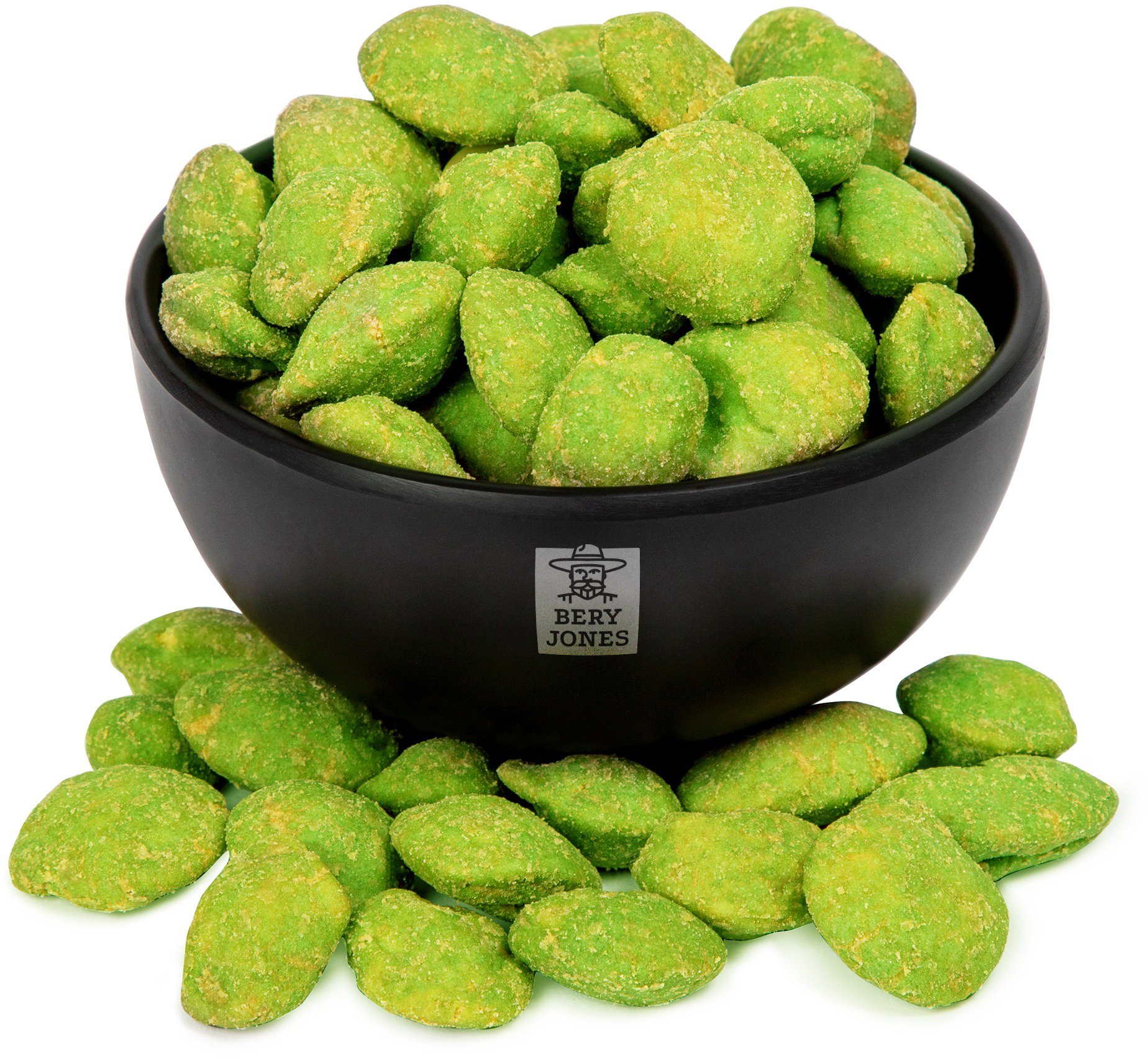 Bery Jones Erdnüsse XL in Wasabi 750g
