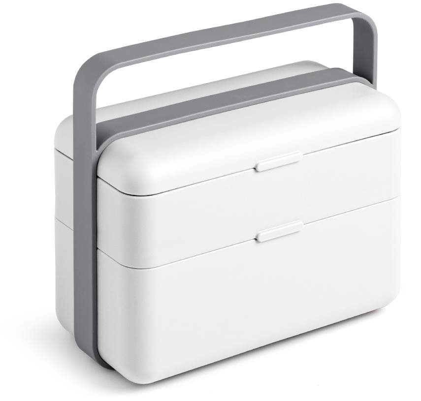 Lunchbox BLIM PLUS Bauletto M LU1-2-000 Artic White, 2 Stück