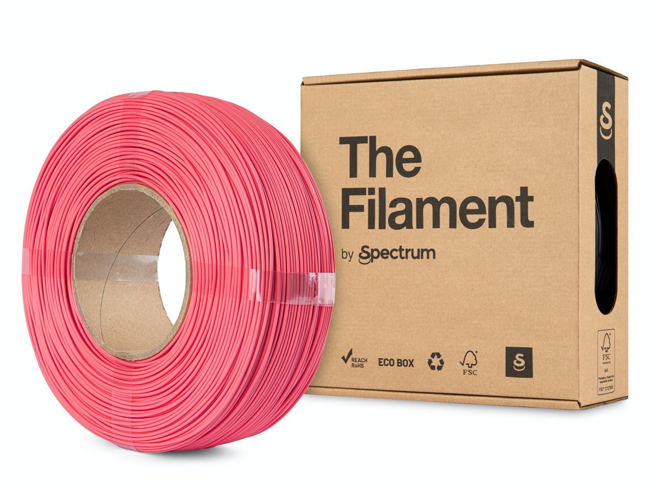 The Filament ReFill PETG 1.75mm Strawberry Pink 1kg Image