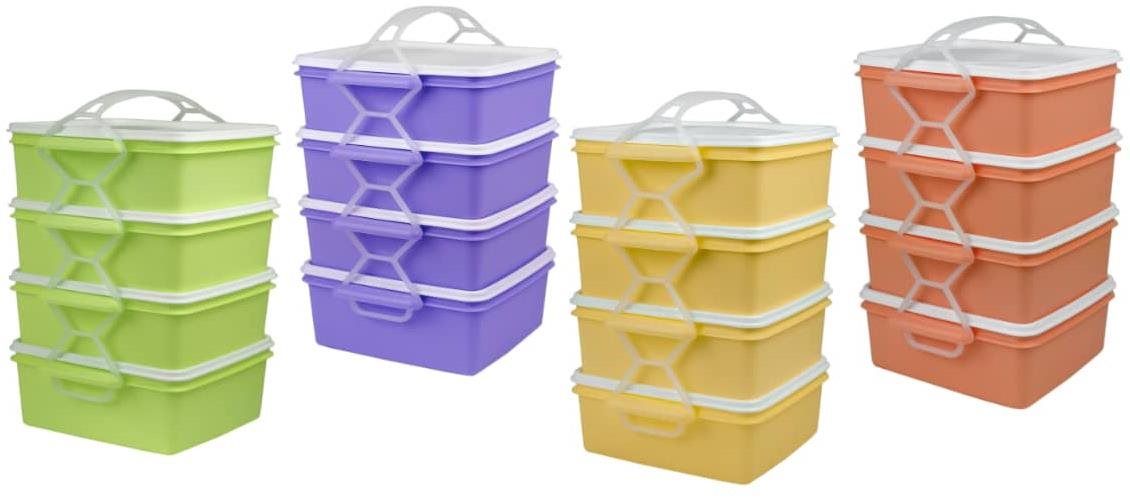 DK PLAST 4 × 1,2 l quadratisch Image