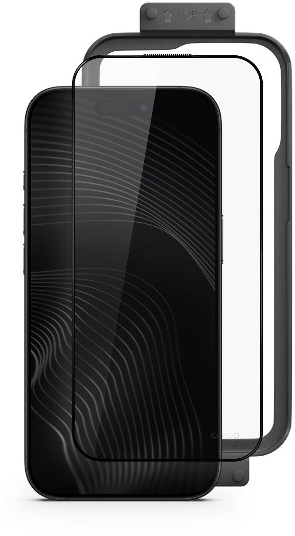 Epico UNUM SapphireShield 3D Schutzglas mit Einbaurahmen iPhone 16 Pro Max Image