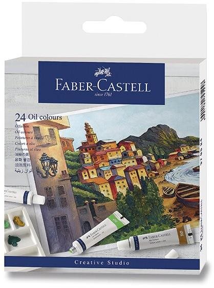 FABER-CASTELL Ölfarben in der Tube - 24 Farben