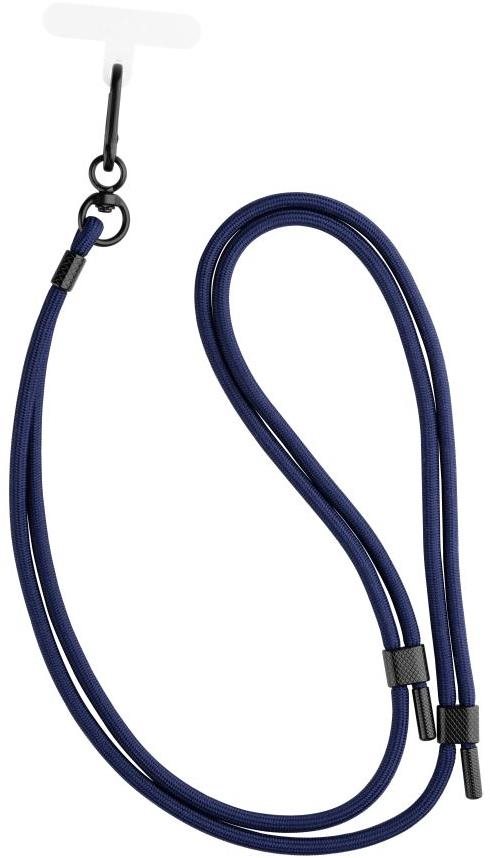 FIXED NeckUni für Handys mit Rückenabdeckung blau