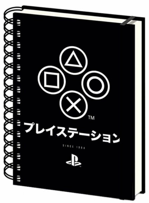 Playstation - Onyx - Notizbuch