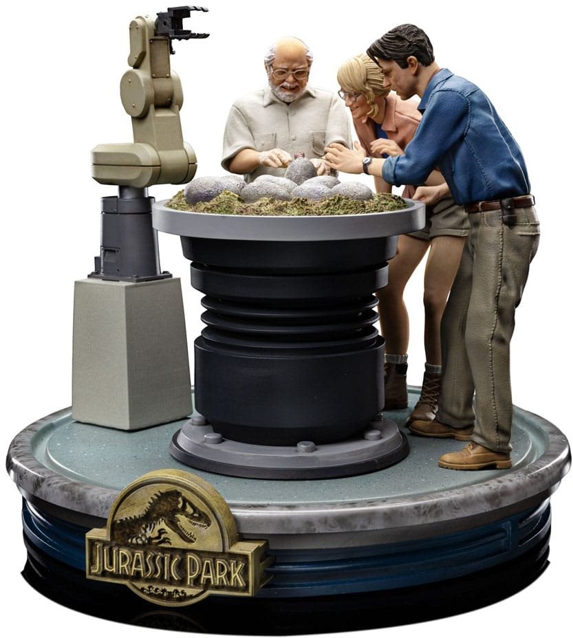 Jurassic Park - Dino Hatching Deluxe - Art Scale 1/10