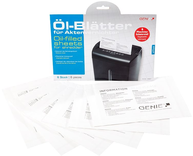 GENIE - Ölpapier 6 Stück, 6 Stück