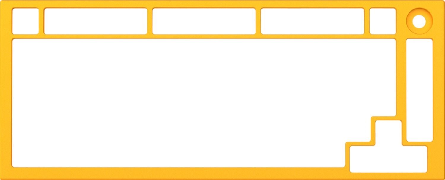 Glorious PC Gaming Race GMMK PRO Top Frame - gelb