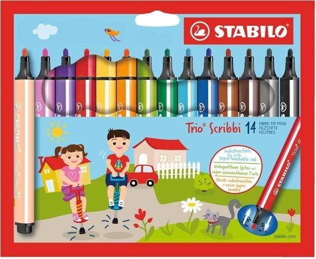 STABILO Trio Scribbi 14 Farben