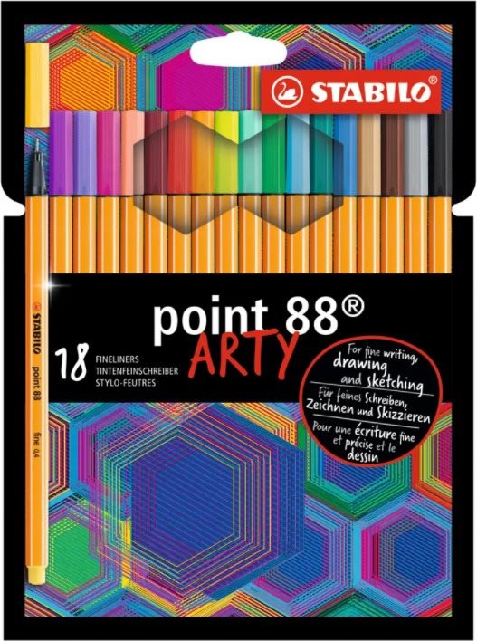 STABILO Point 88 "ARTY" 18 Stück Packung, 18 Stück Image