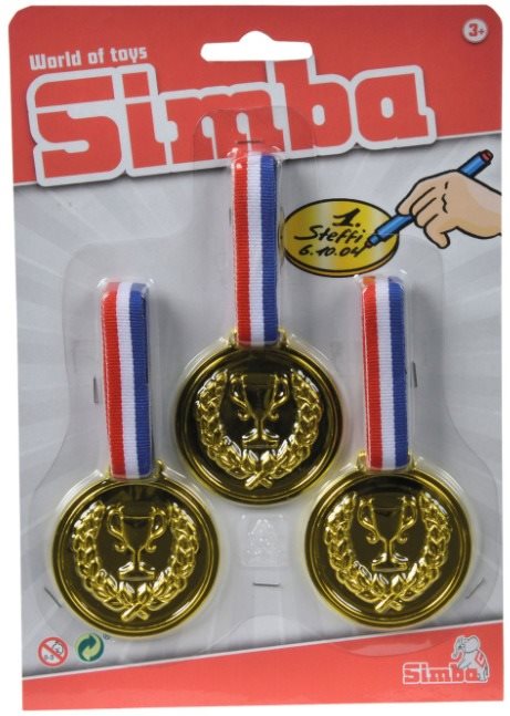 Simba Drei Medaillen