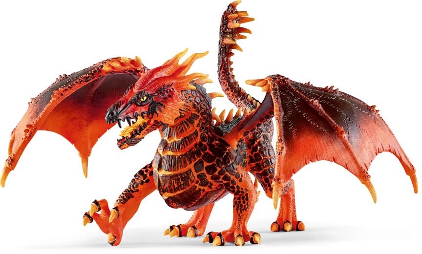 Schleich Vulkanischer Drache