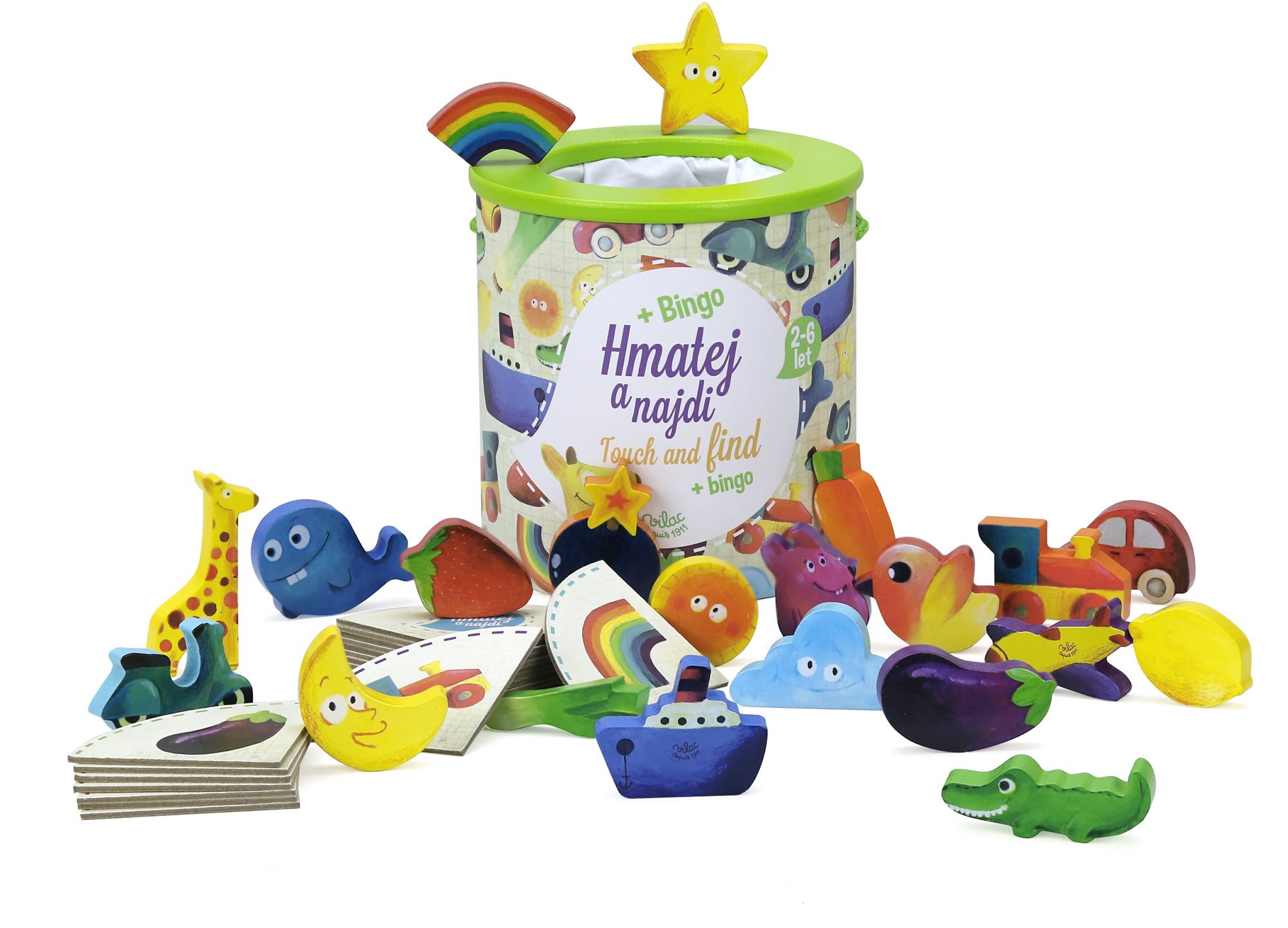 Vilac Lernspiel Touch and Find