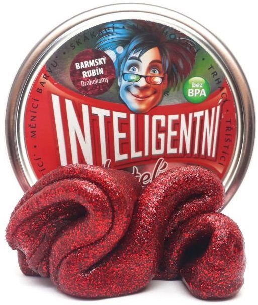 Intelligenter Knetgummi - Birmanischer Rubin (Edelsteine)