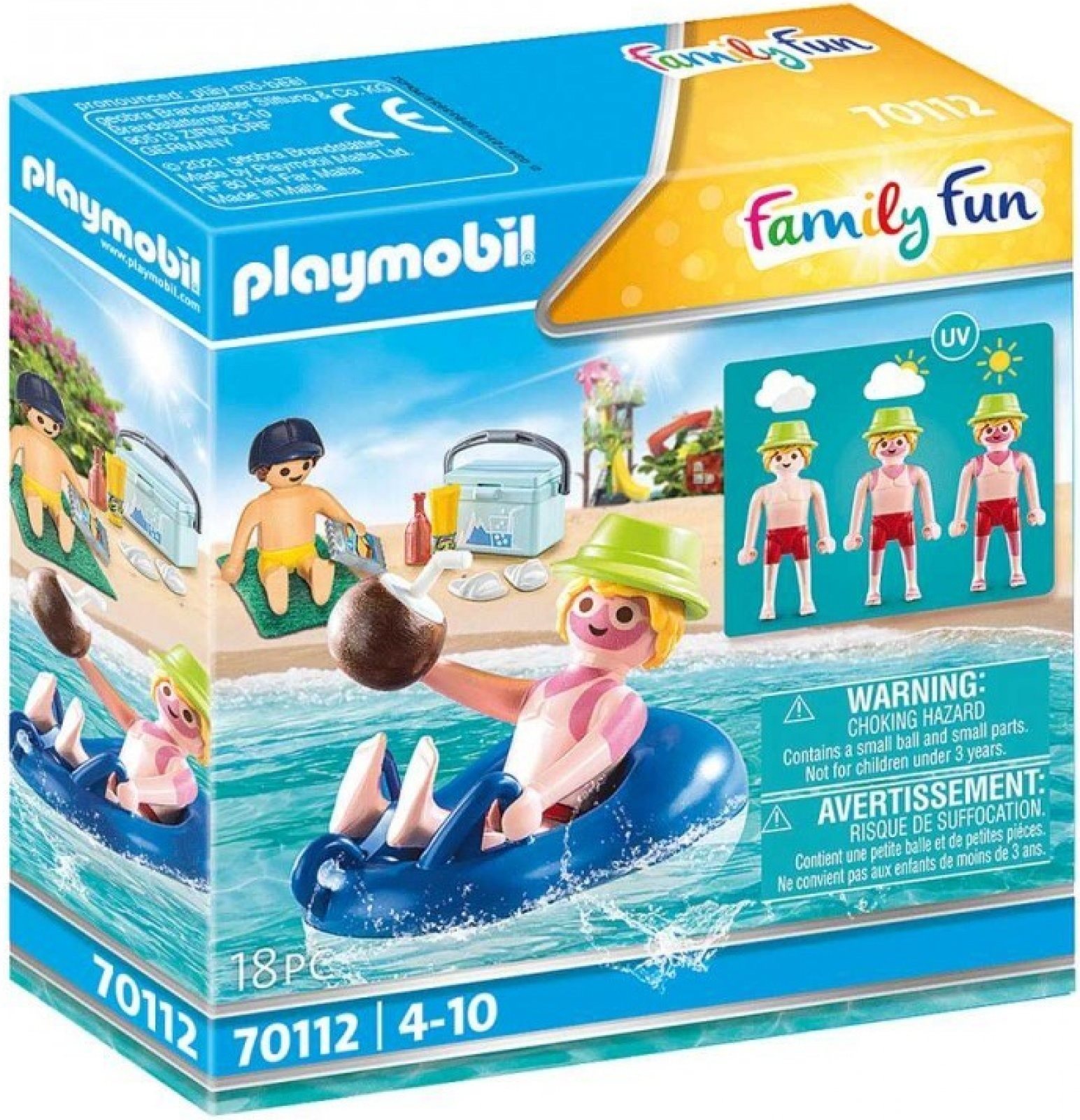 Playmobil 70112 Badegast mit Schwimmreifen