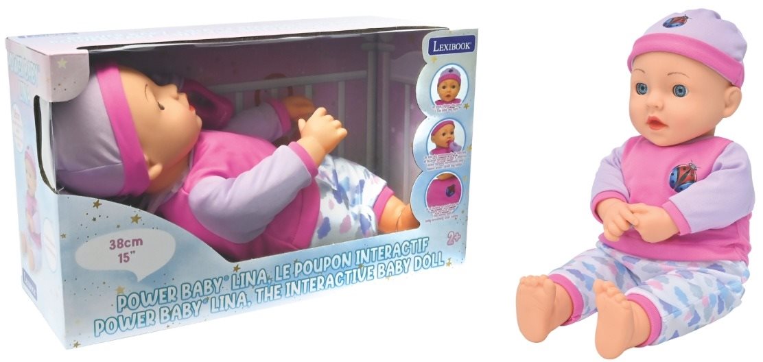 Lina, the hungry Power Baby - 37cm