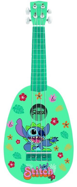 Stitch Holz-Ukulele mit Nylon-Saiten - 21''
