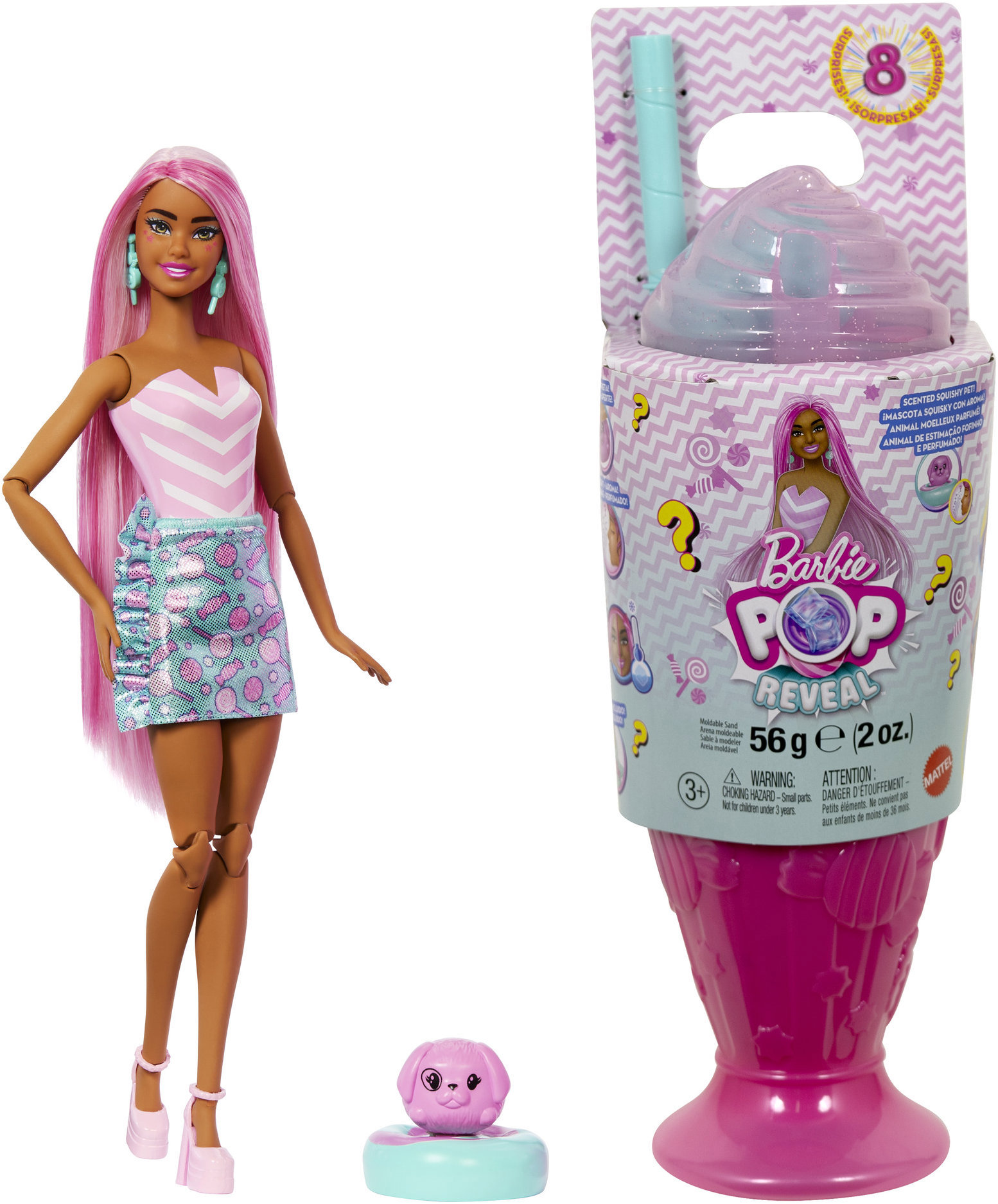 Barbie Pop Reveal Barbie Belohnungen Rosa
