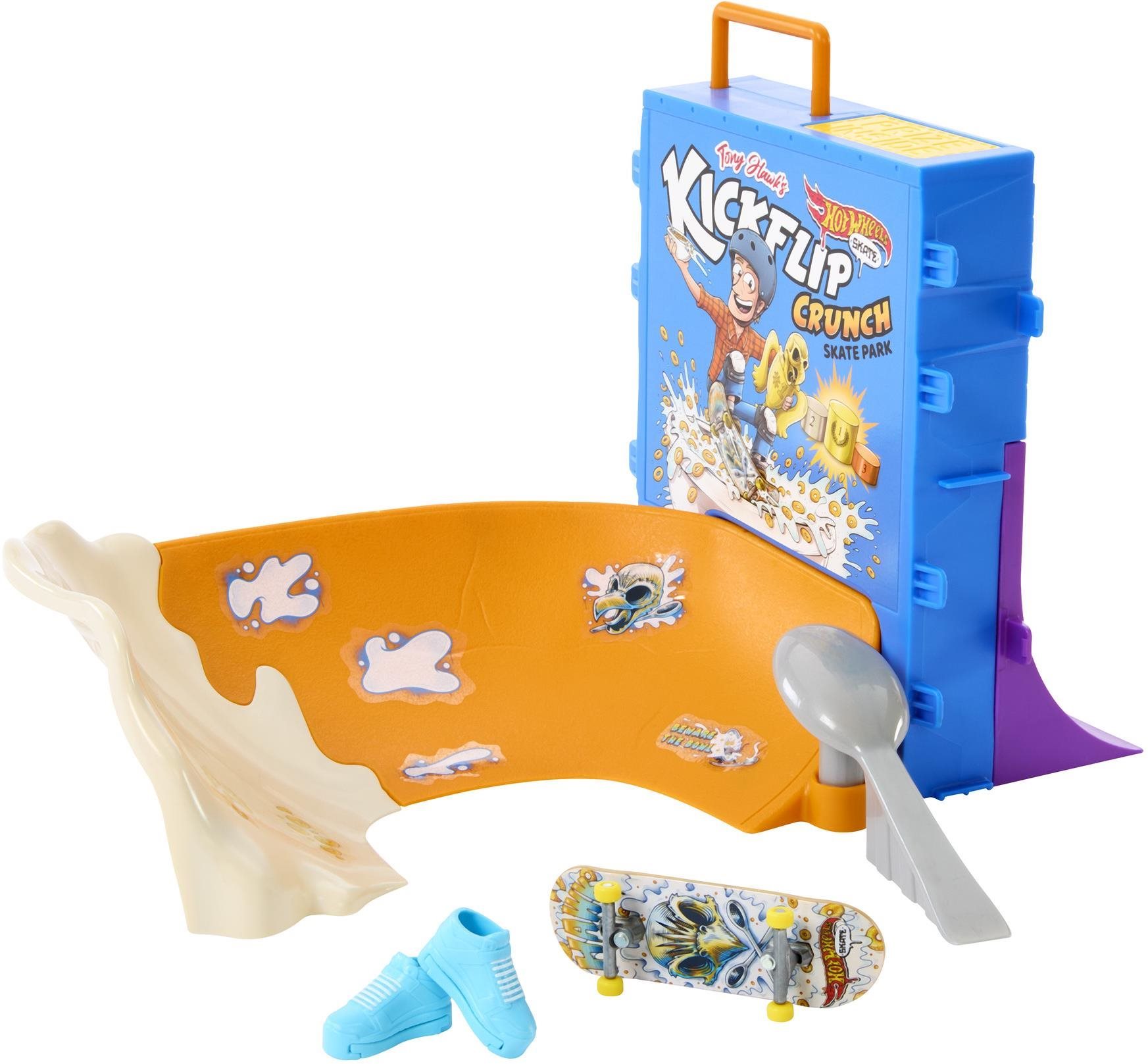 Hot Wheels Schlittschuhe Cereal Fingerboard Skatepark