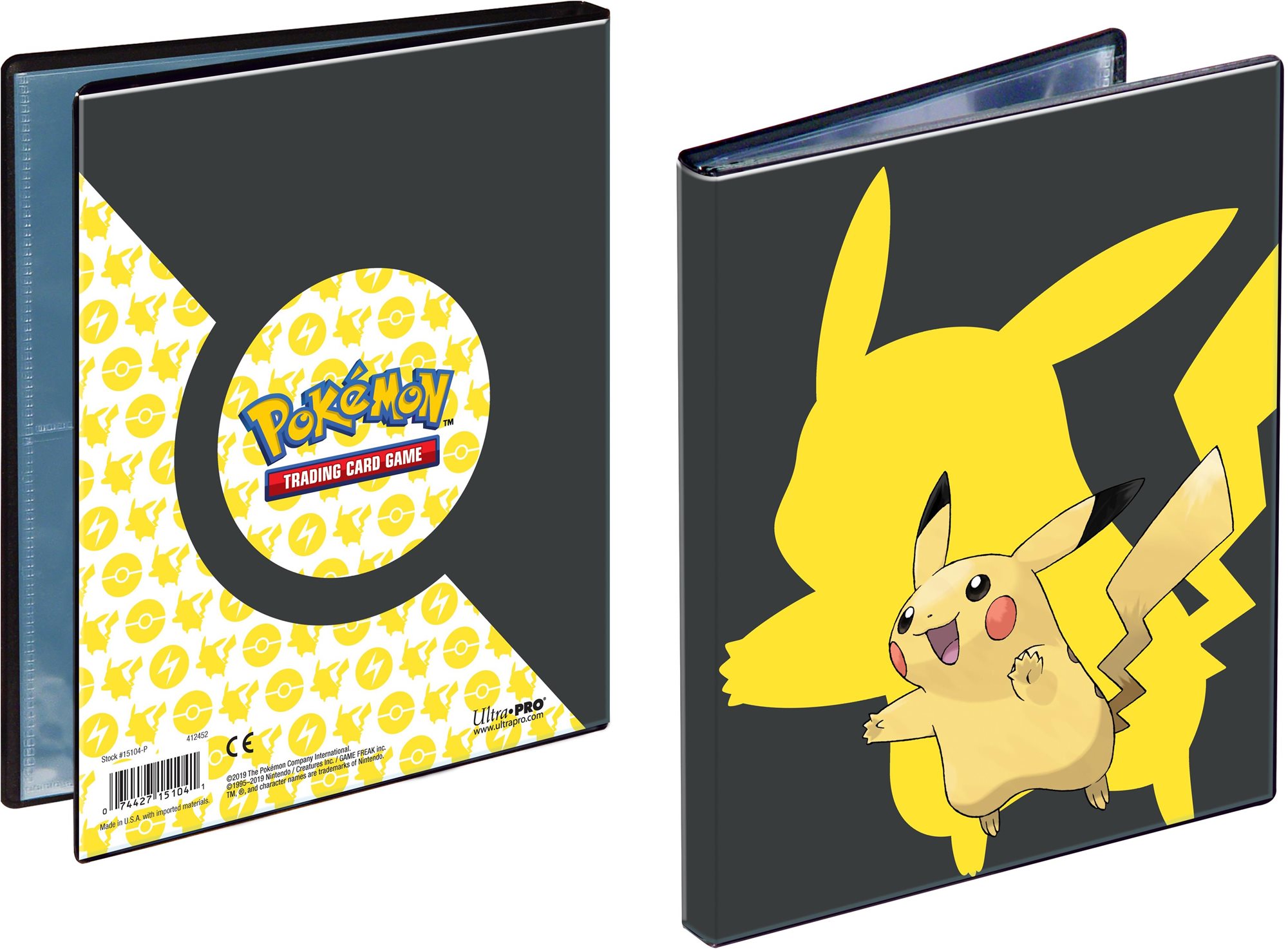 Pokemon UP: Pikachu 2019 - A5-Album für 80 Karten