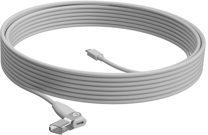 Logitech Rally Mic Pod Extension Cable, white Image