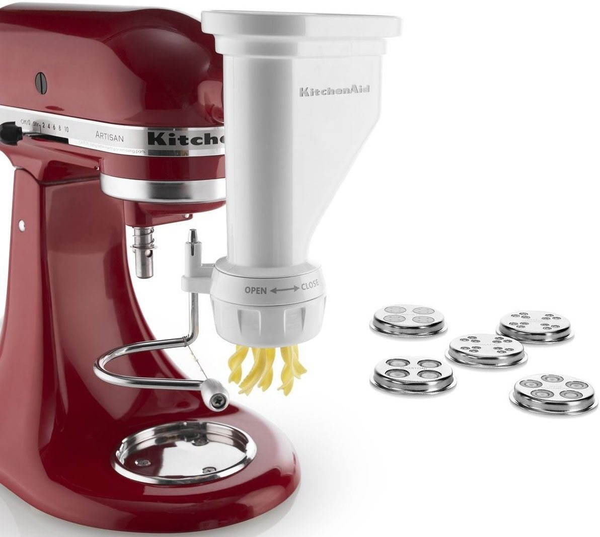 KitchenAid Former für 6 Nudelsorten