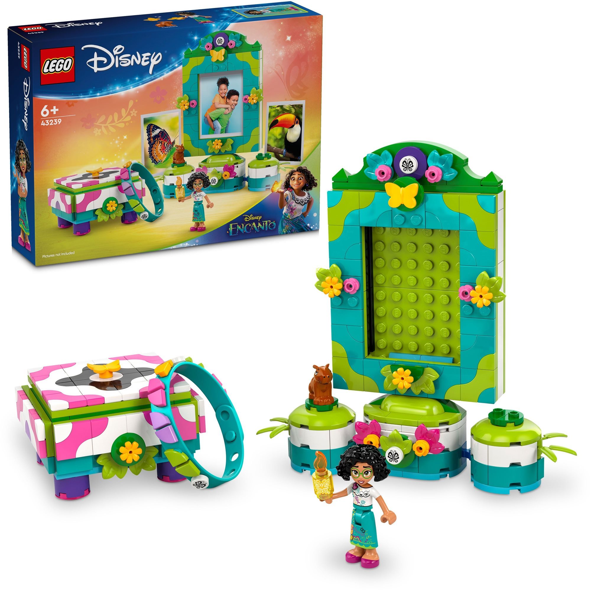 LEGO - Disney 43239 Mirabels Fotorahmen und Schmuckkassette Image