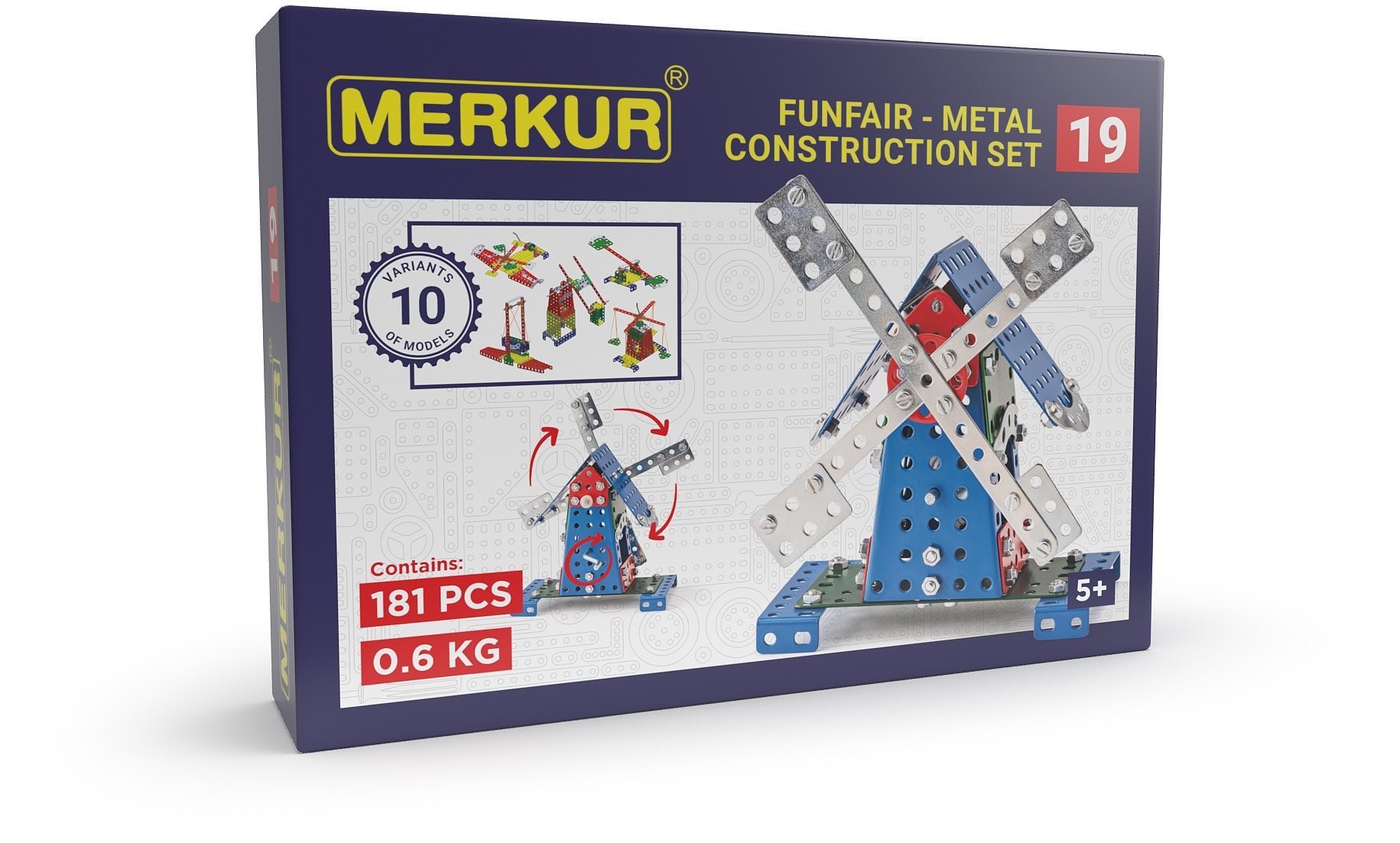 Merkur Metallbaukasten - Mühle