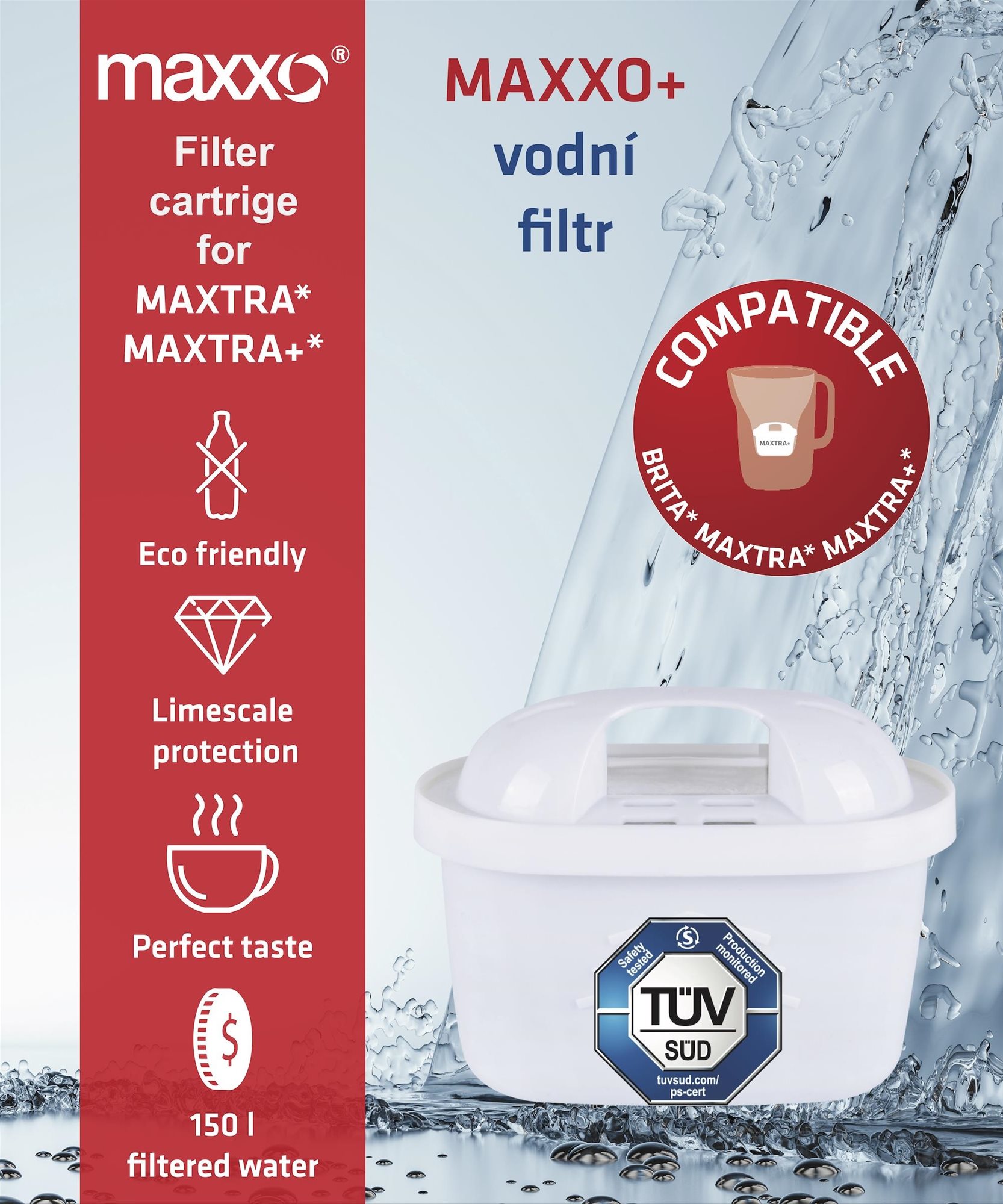 Maxxo+ Wasserfilter 1 Stk, 1 Stk