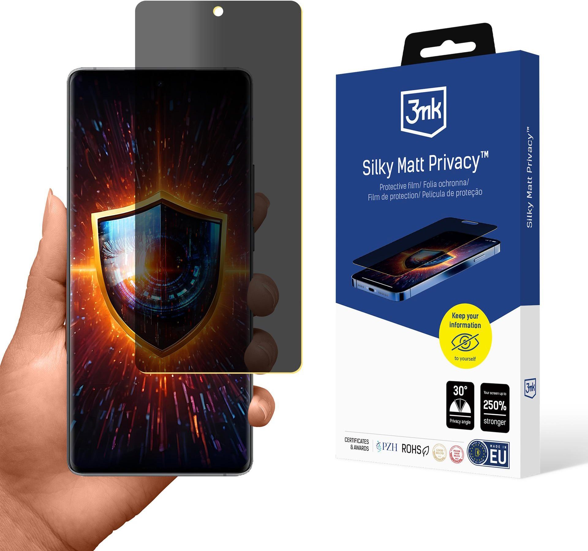 3mk Silky Matt Privacy für Vivo X90 Pro Image