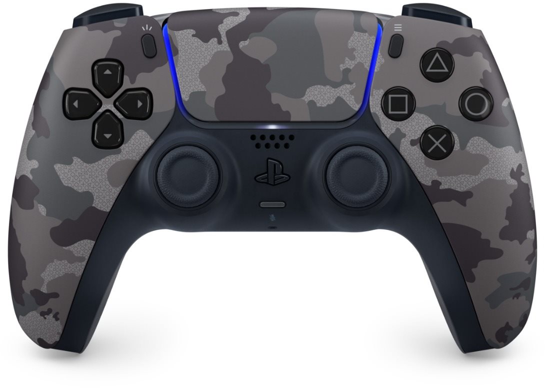 PlayStation 5 DualSense Wireless Controller - Gray Camo