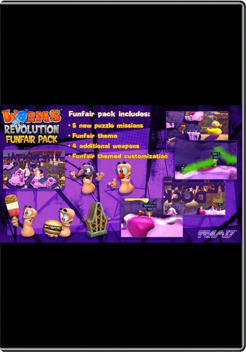 Worms Revolution - Funfair DLC (PC) (ESD)