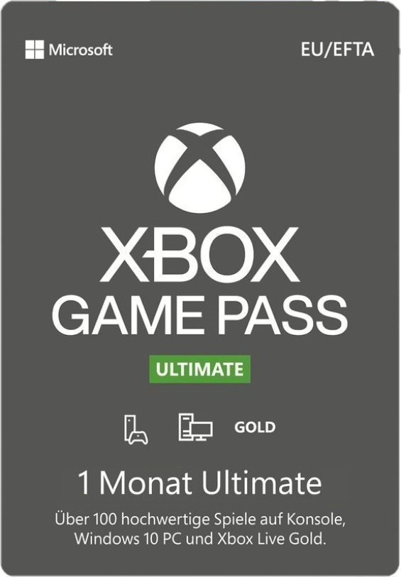 Xbox Game Pass Ultimate - 1 Monats-Abonnement (ESD)