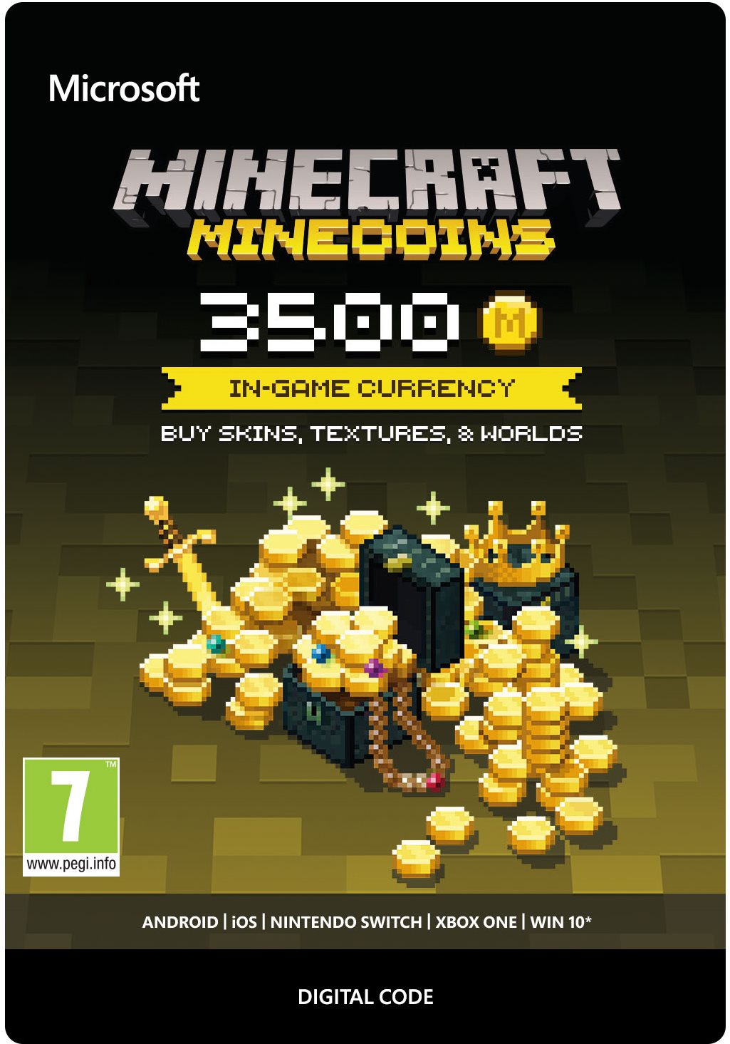 Minecraft: Minecoins Pack: 3500 Coins - Xbox Digital (ESD)
