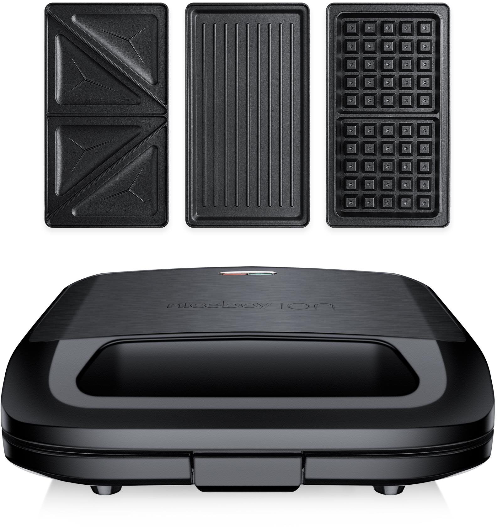 Niceboy ION Snacker S3 Stainless Steel black