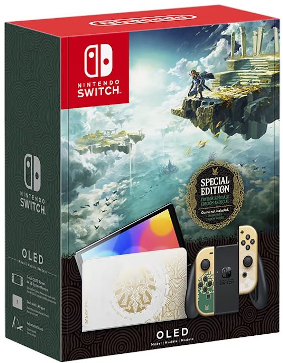 Nintendo Switch (OLED model) Zelda Tears of the Kingdom Edition