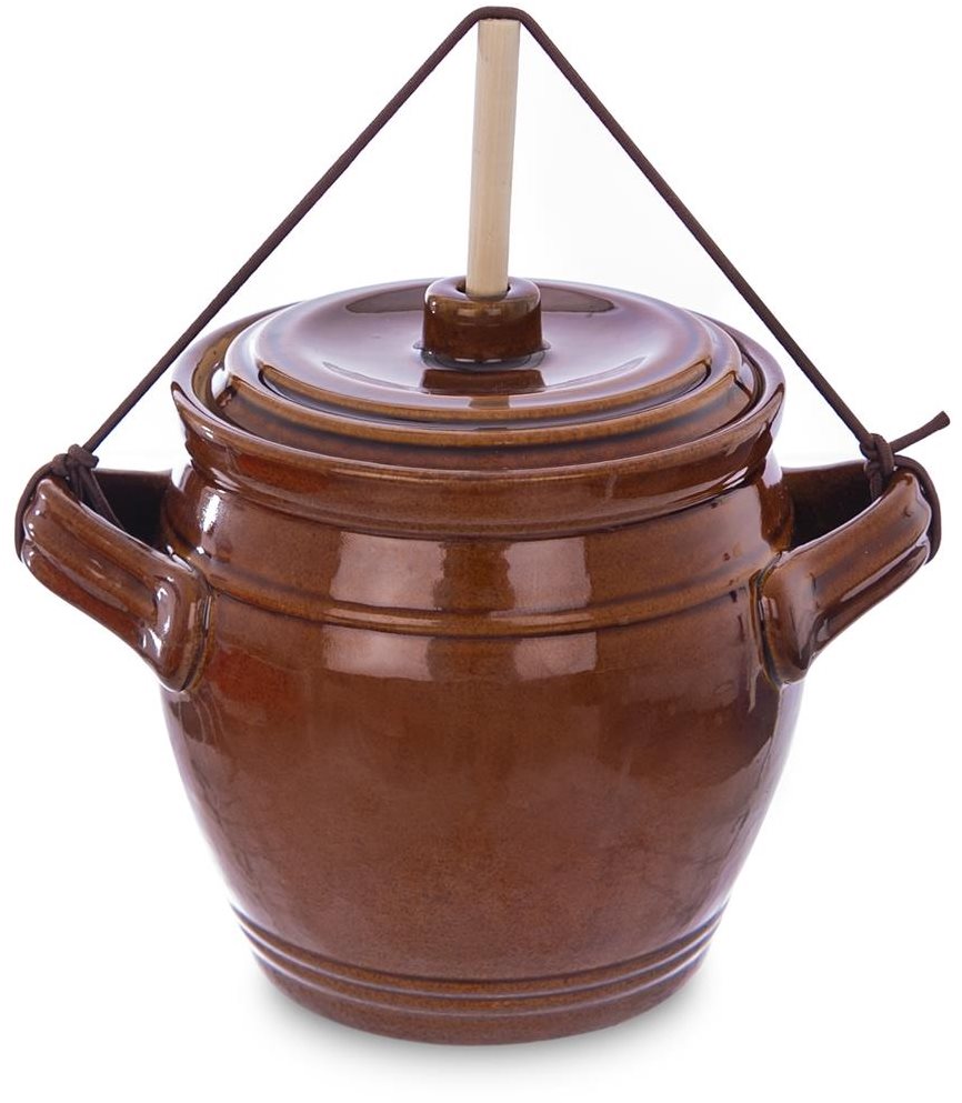 Orion PICKLES Gärtopf zum Fermentieren von Gemüse - 1,3 Liter