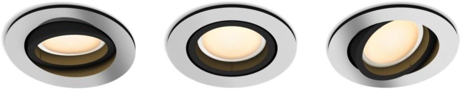 Philips Hue Milliskin Aluminium - 3 Stück, 3 Stück