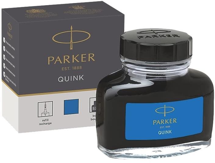 PARKER Flaschentinte, abwaschbar und löschbar, blau