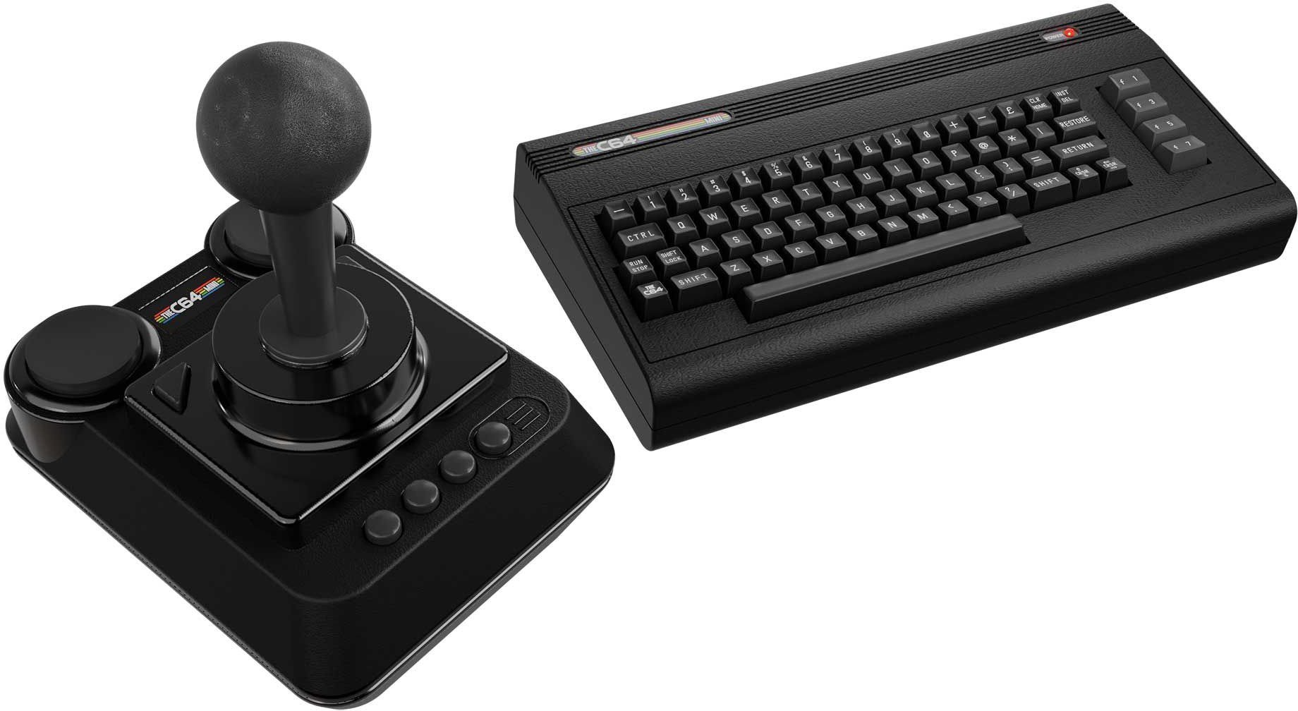 Retro-Konsole Commodore C64 Mini Black