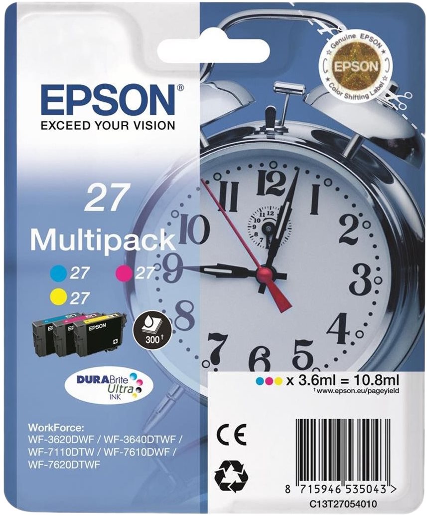 Epson Tintenpatrone T27 Multipack, 10,8ml Image
