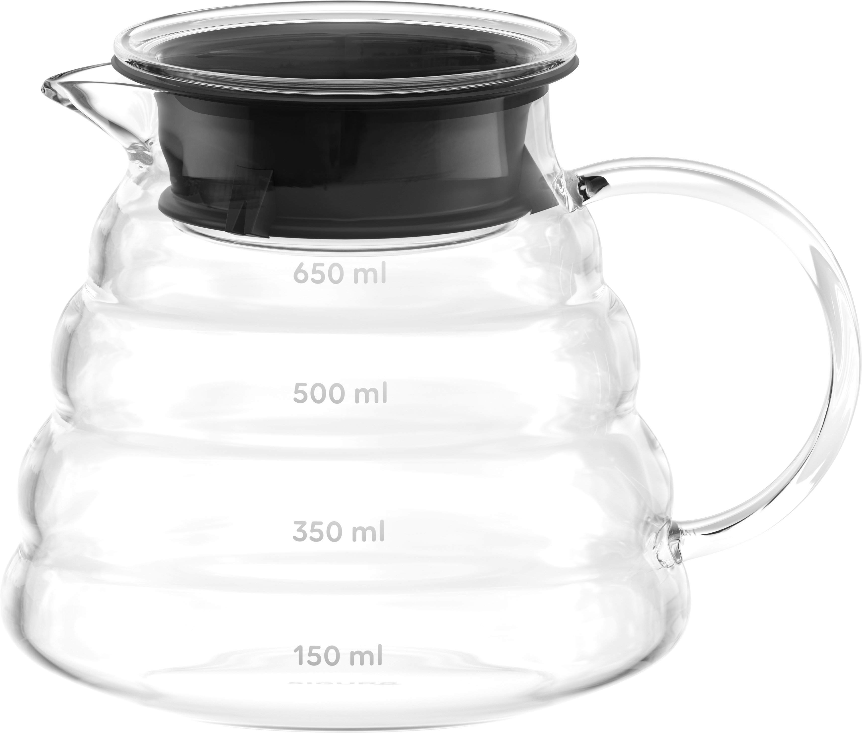 Siguro Kanne zum Servieren von Kaffee Coffee Server, 650 ml