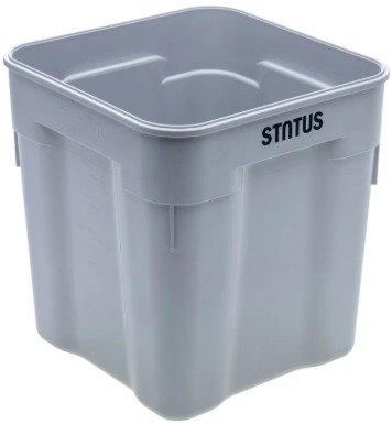 STATUS Profi-Gastroschüssel 8 l 178554, grau