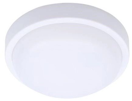 Solight LED-Außenbeleuchtung rund, 17cm, weiß