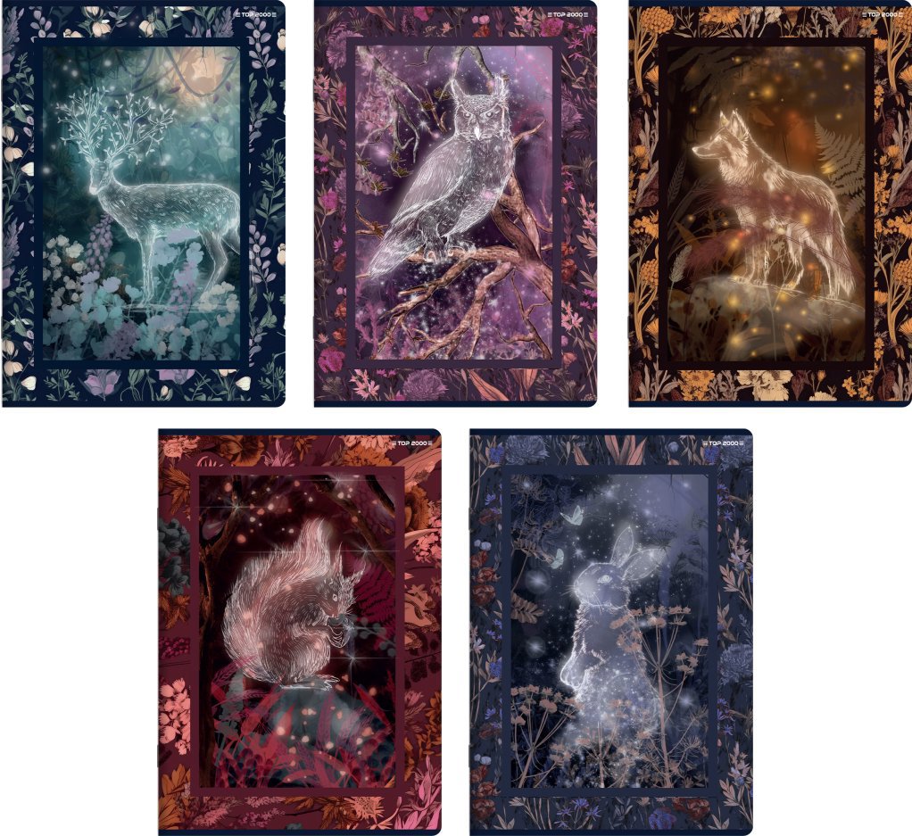 TOP 2000 Fairy-Tale Story A5, liniert, 32 Blatt - Motivmix (1 Stück)