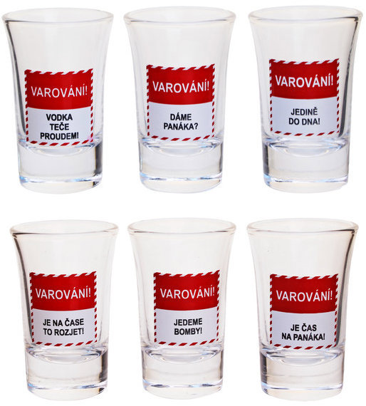 Toro Schnapsglas-Set, 6 Stück