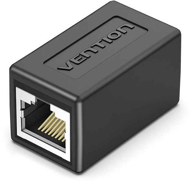 Vention Cat.6 FTP Keystone Jack Coupler Schwarz Image