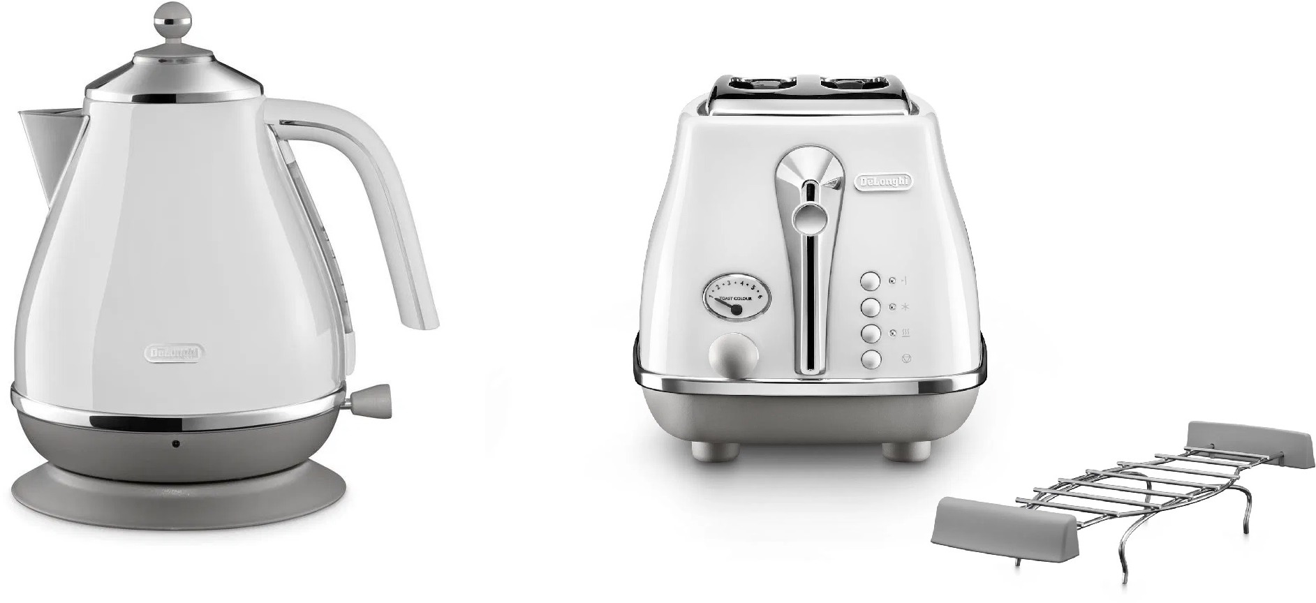 De'Longhi Icona Capitals CTOC2103.W + De'Longhi Icona Capitals KBOC2001.W