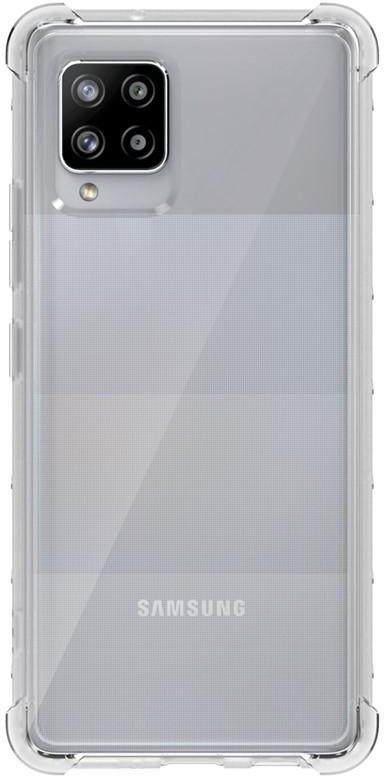 Halbtransparentes Back Cover für Samsung Galaxy A42 (5G) - transparent