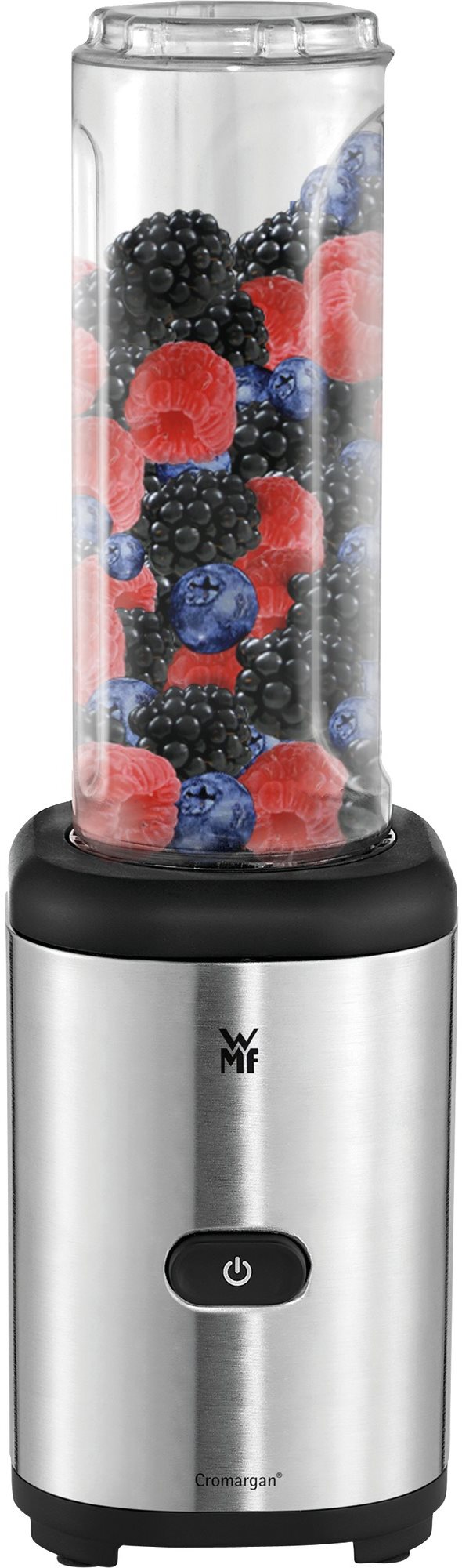 WMF 04.1627.0011 Kult X Mix und Go Standmixer Silber (300 Watt, 0.6 l)